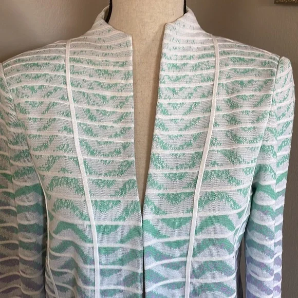 MING WANG knit blazer - Picture 2 of 11